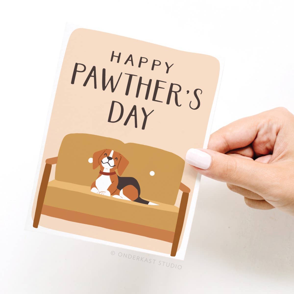 Happy Pawther's Day Greeting Card