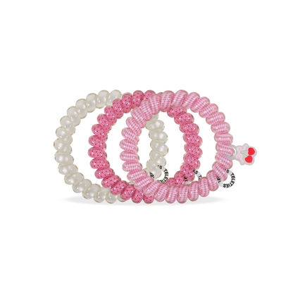 Spiral Hair Coils | Large | Cherry Bomb