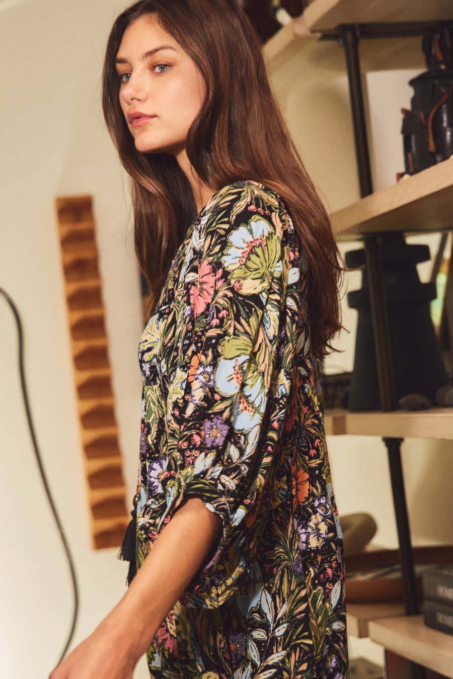 Bohemian Floral Maxi Dress