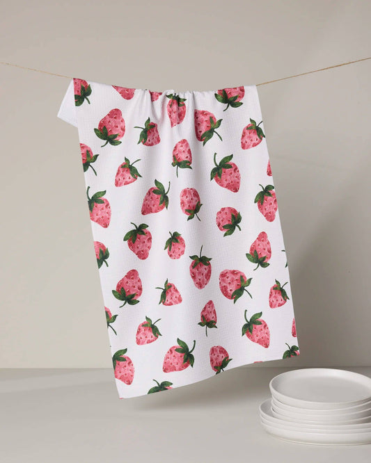 Geometry The Sweetest Tea Towel