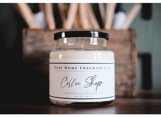 Coffee Shop 16oz Candle