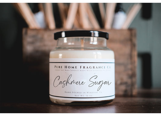 Cashmere Sugar 16oz Candle