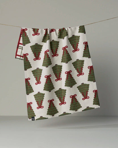 Ribbon Pines Luxe Kitchen Towel