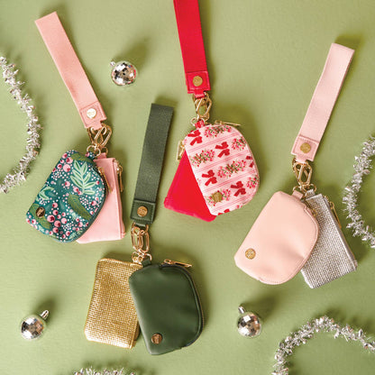 Dynamic Duo Pouch Wristlet - Oh So Merry