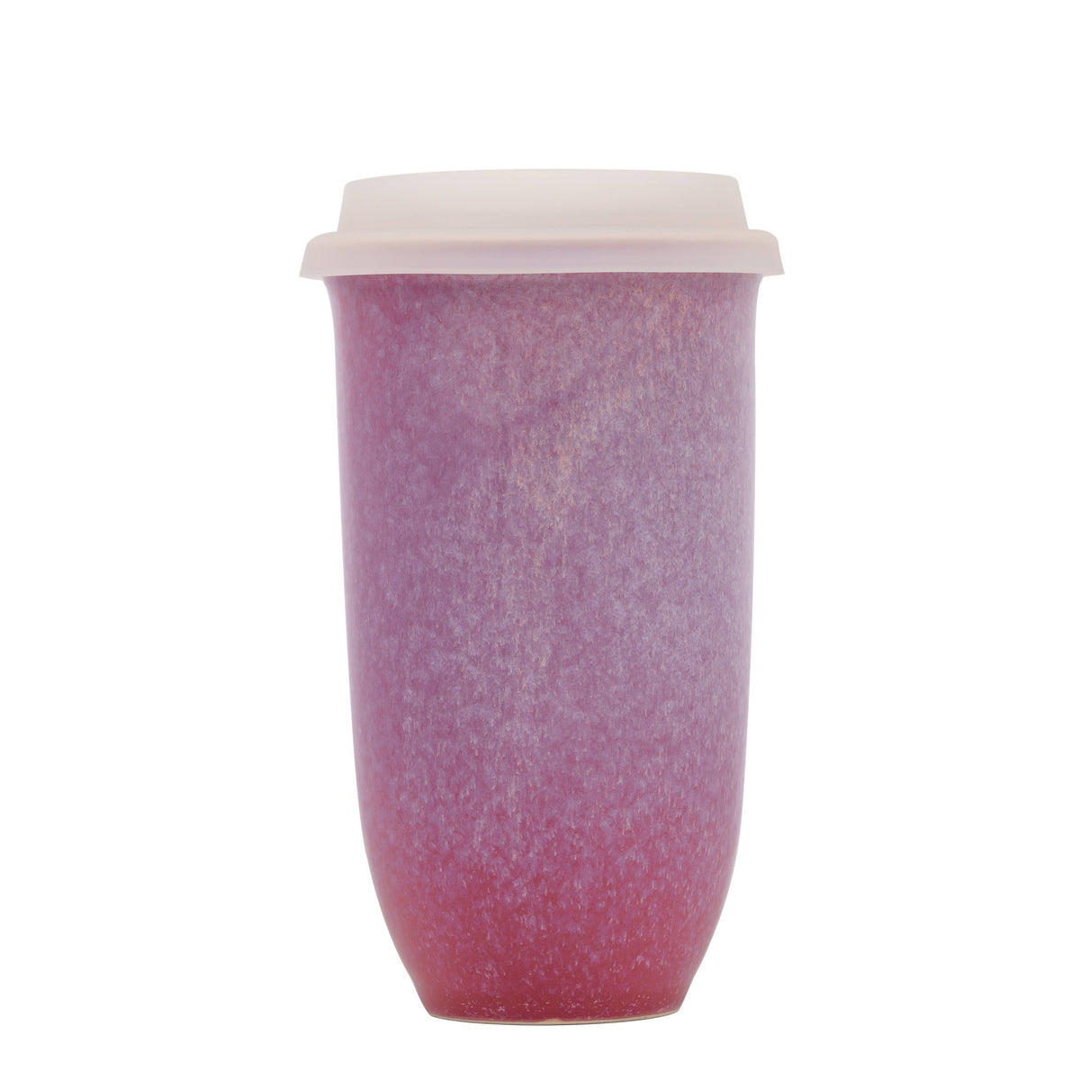 Astral Bloom Ceramic Travel Mug – 16oz - Pottery Fall Mugs