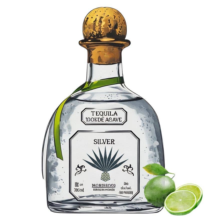 Lime Cocktail Acrylic Napkin Weight