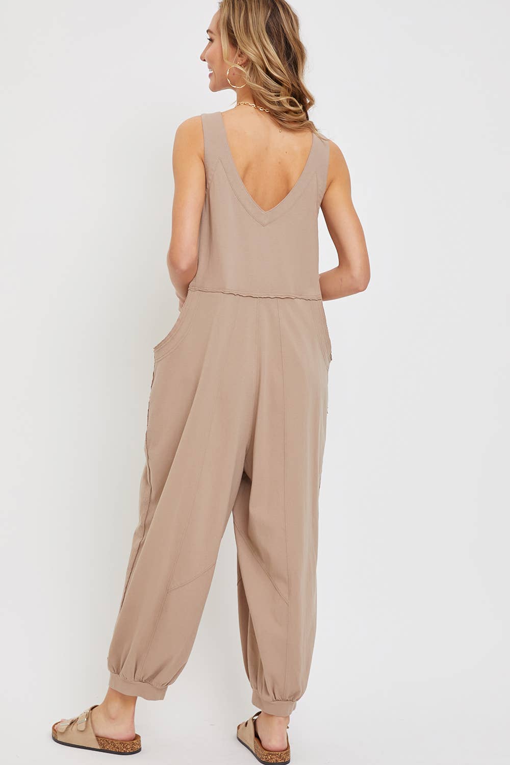 Cotton Washed Jumpsuit