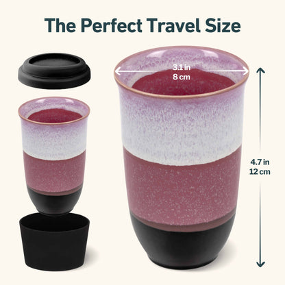 Eclipse Ceramic 12 oz Travel Mug