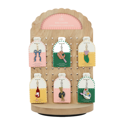 Enamel Bag Charm