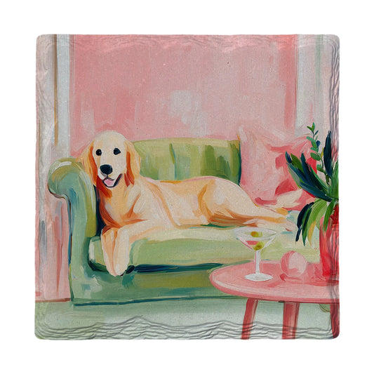 Golden Retriever & Gin Martini