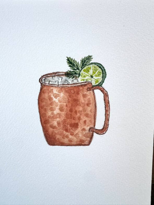 Matted Art Print - Moscow Mule