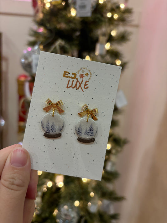 Snowglobe Earrings
