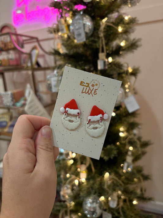 Santa Earrings