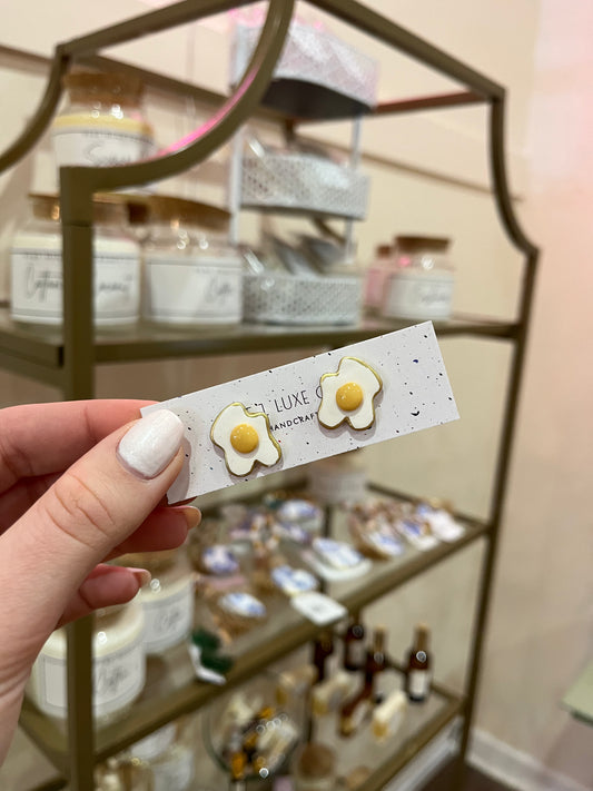 Fried Egg Stud Earrings