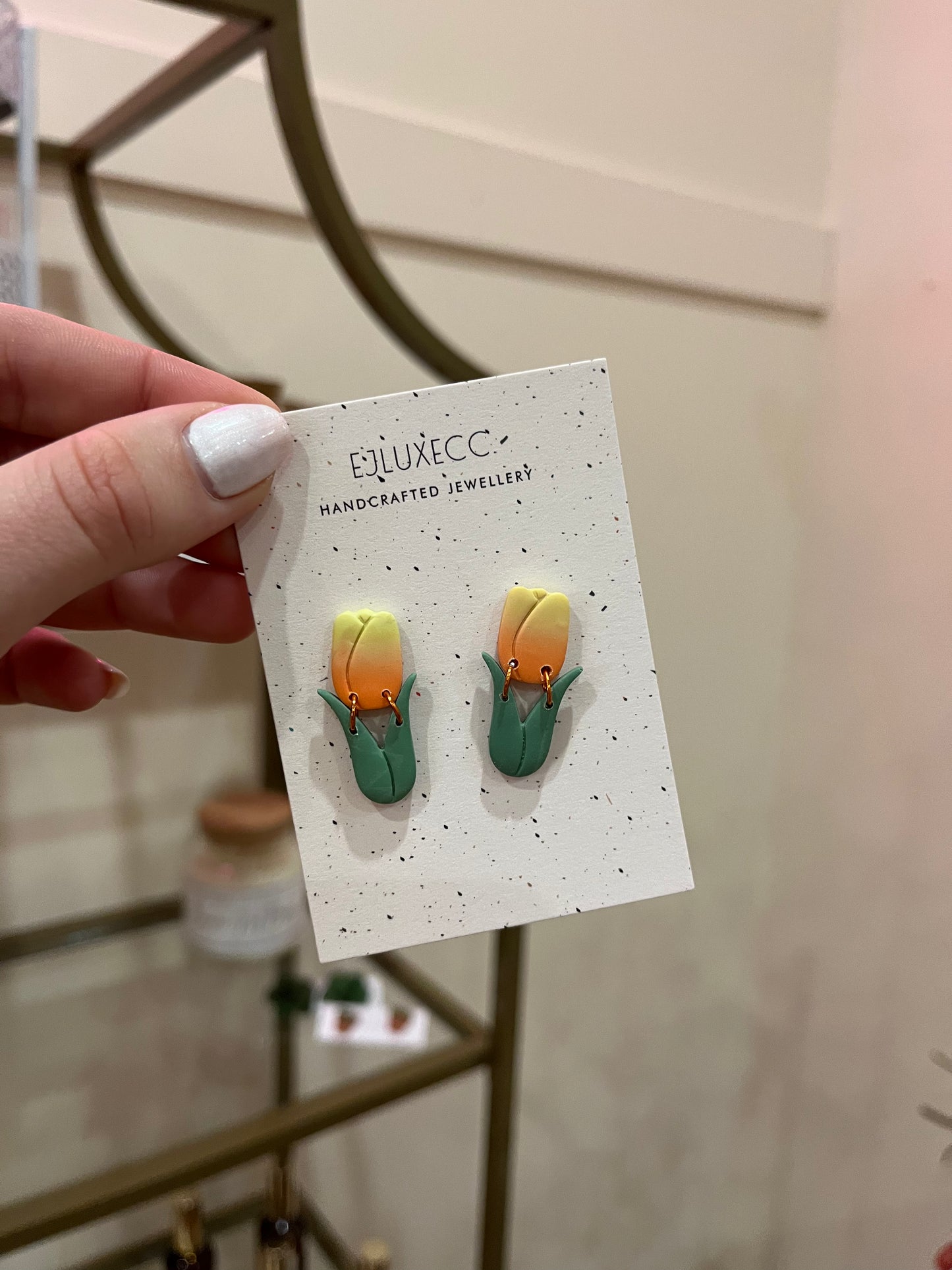 Tulip Dangle Earrings