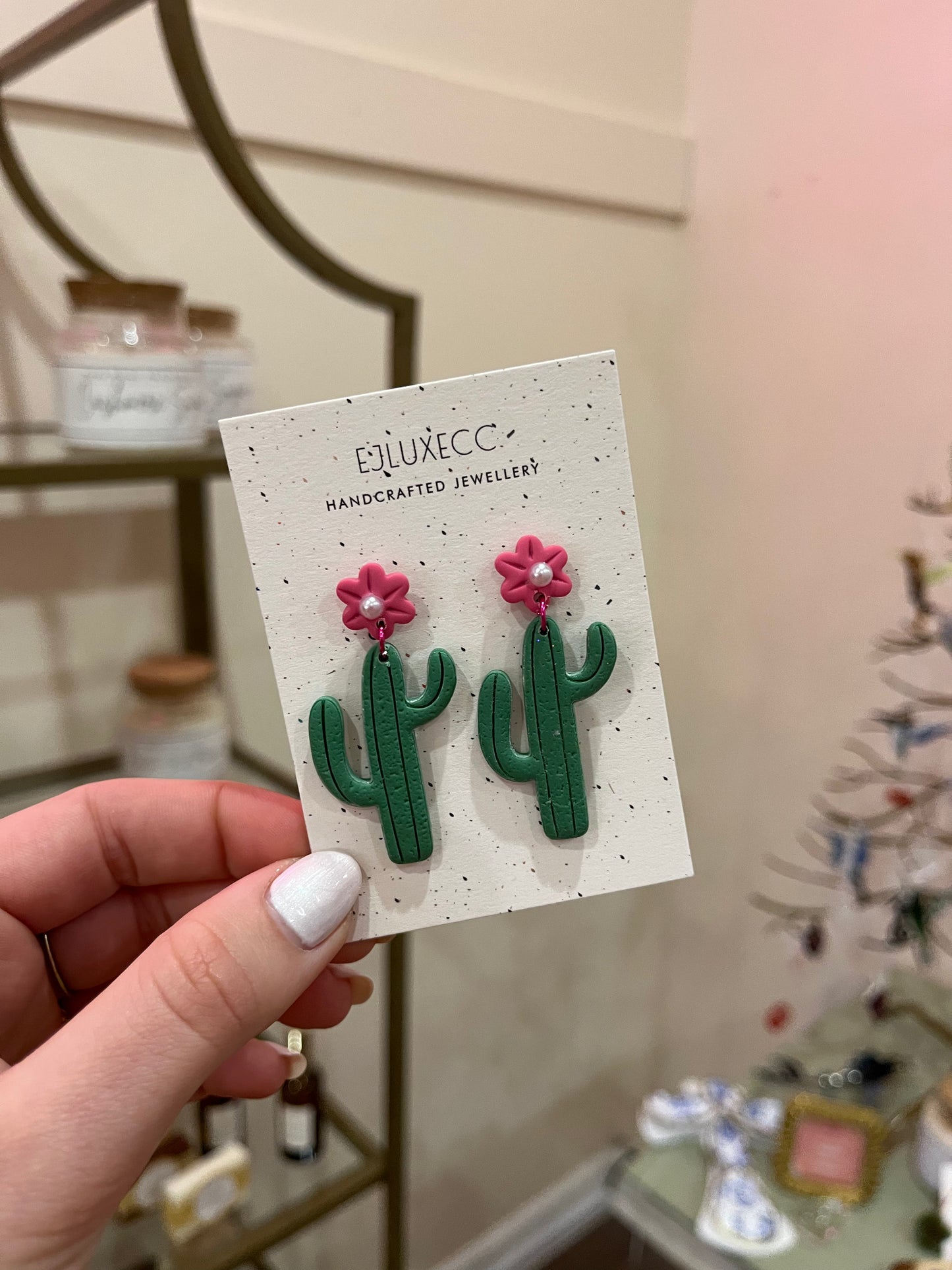 Cactus Earrings