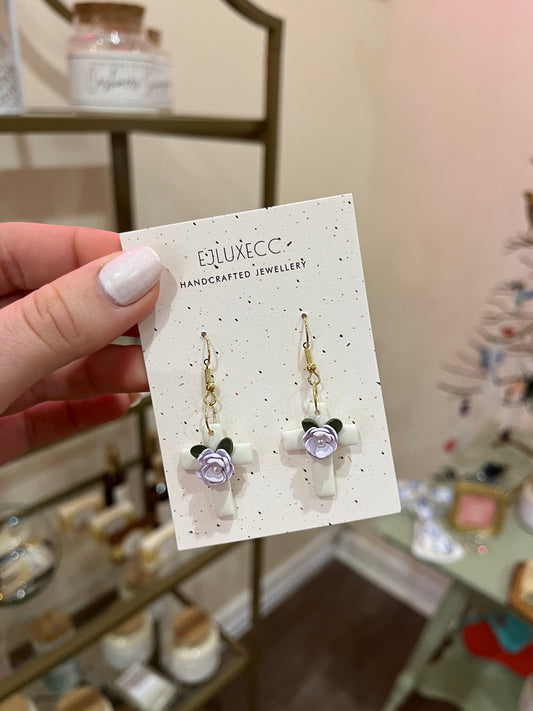 Cross Earrings