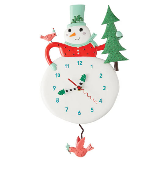 Snowy Joy Clock