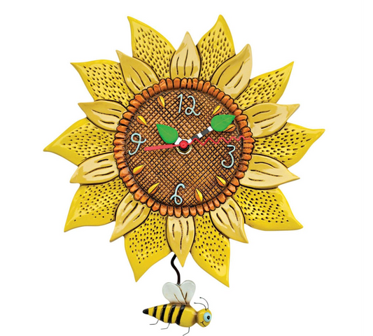 Bee Sunny Wall Clock