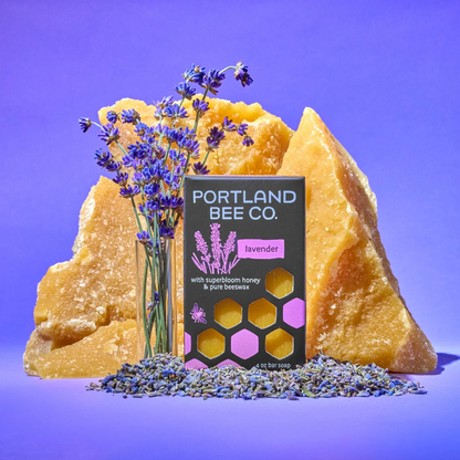 Beeswax and Honey Soap Bar - Lavender