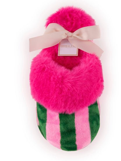 Felicity Stripe Slippers