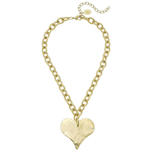 Gold Heart Necklace