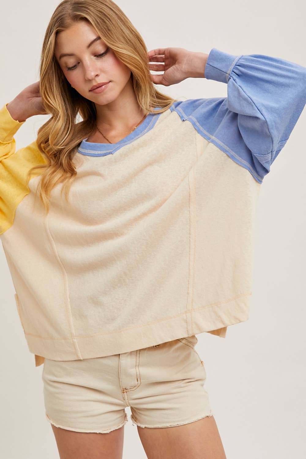 Tri Color Pullover
