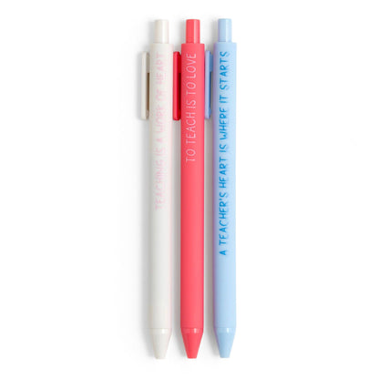Love for Teachers Pen Set