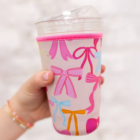 Coquette Bows Drink Sleeve