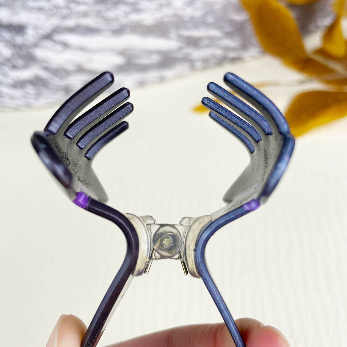 2.1" Black Witch Hat Hair Clip Halloween