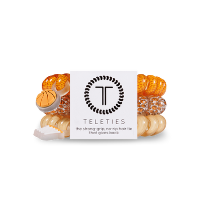 Spiral Hair Coils | Large | Basketball Hair Ties