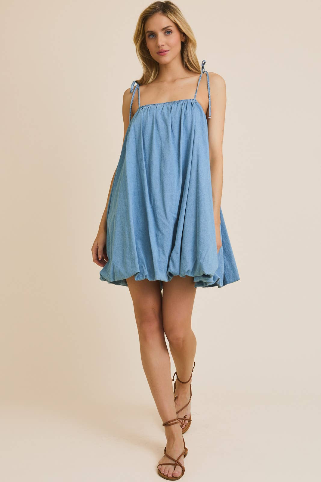 Denim Bubble Dress