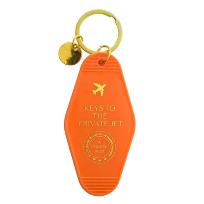 Keys To The Private Jet Keychain