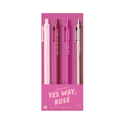 Jotter Sets 4 Pack Gel Pens