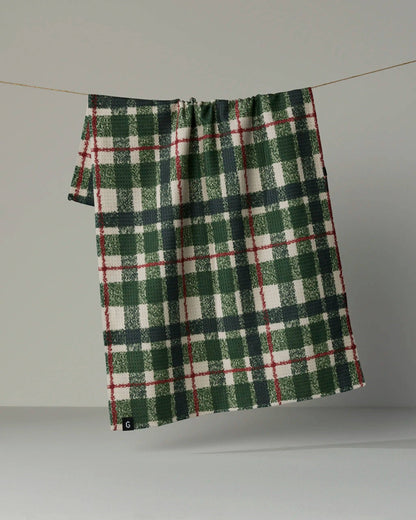 Juniper Plaid Luxe Kitchen Towel