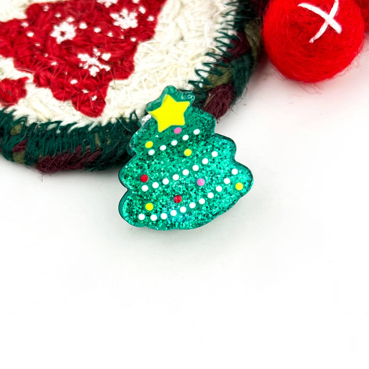Mini Christmas Claw Clip