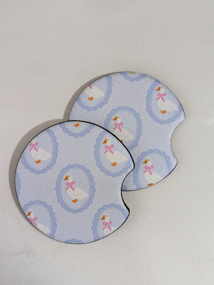 Silly Goose Car Coasters