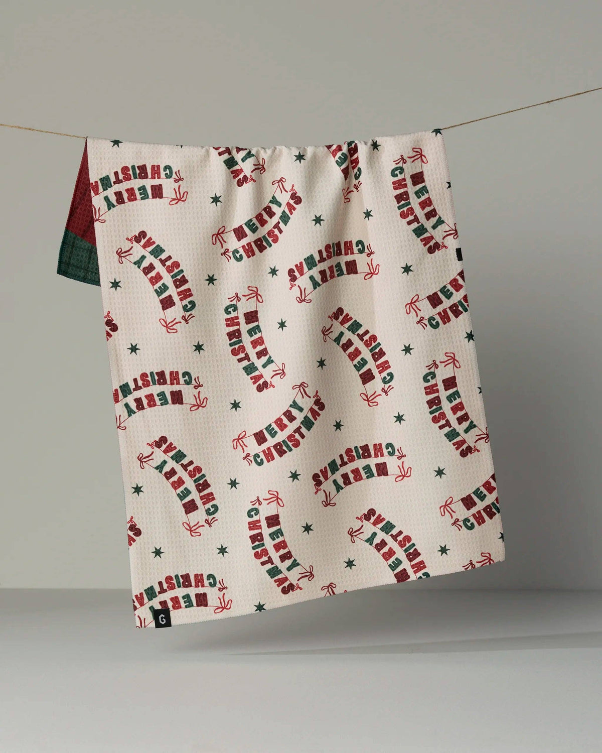 Christmas Crafts Luxe Kitchen Towel