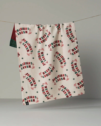 Christmas Crafts Luxe Kitchen Towel