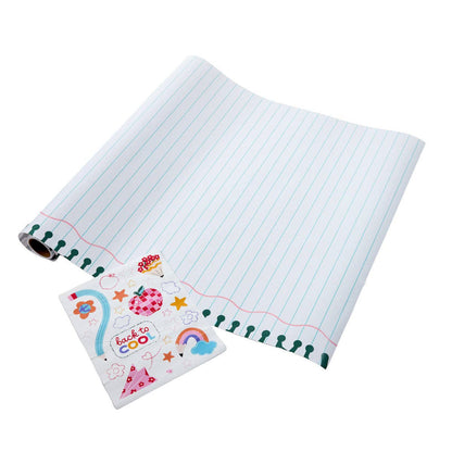 'Write On! Paper Table Runner with Stickers