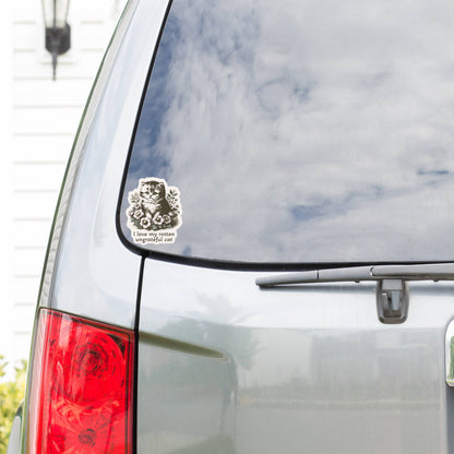 Rotten Kitty Cat Sticker