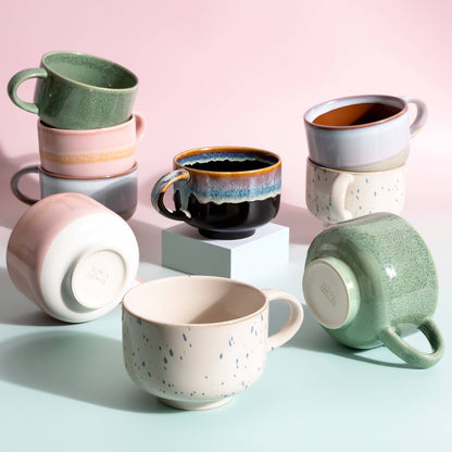 Emerald Handmade Ceramic Mug 16oz | Stoneware Coffee Mug