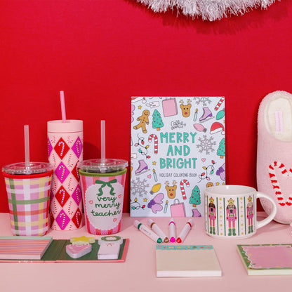 Plaid Christmas Drink Sleeve