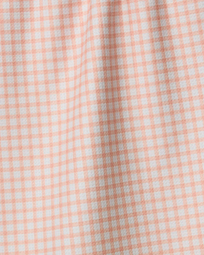 Geometry Peach Darling Tea Towel