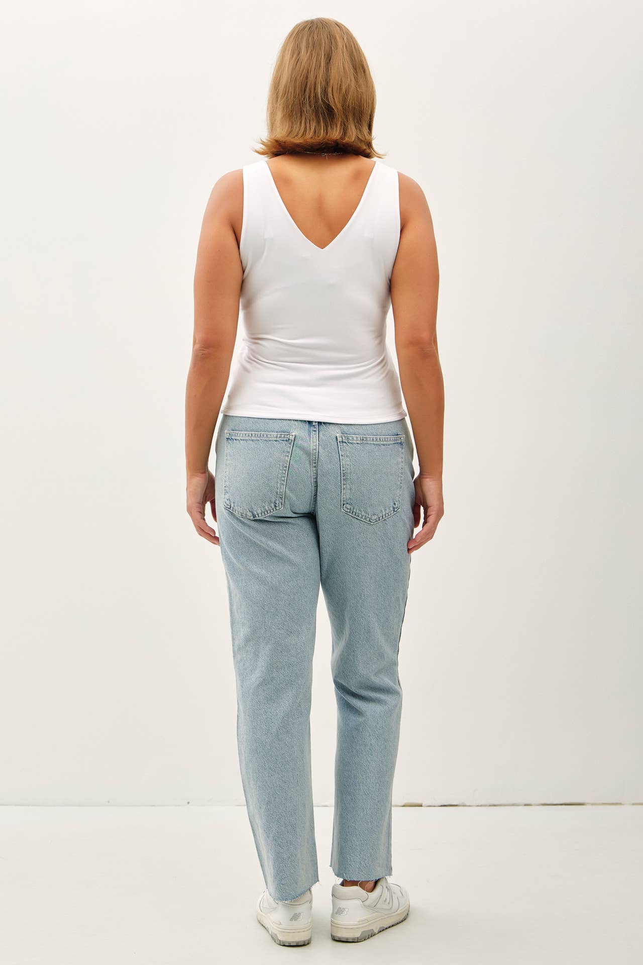 Plus Basic V-Neck Tank