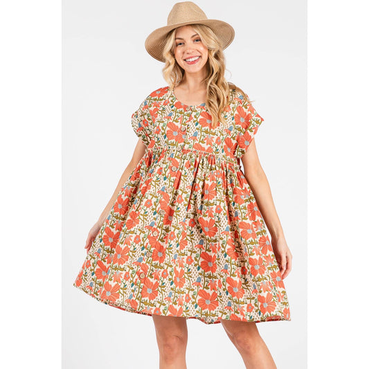 Wildflower Breeze Babydoll Dress