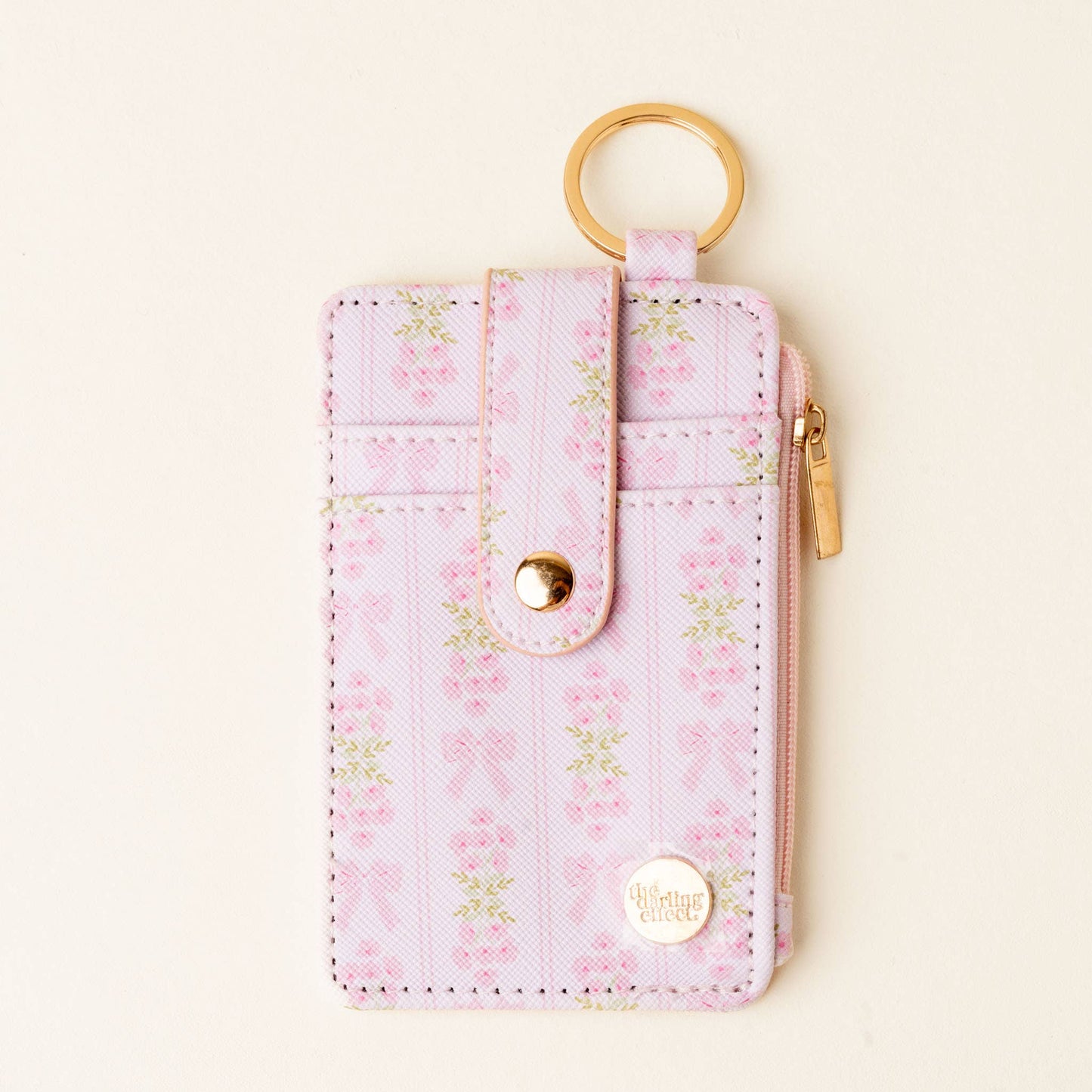 Keychain Wallet-Oh So Fancy Pink