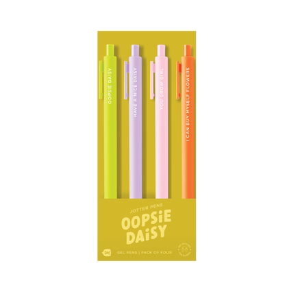Jotter Sets 4 Pack Gel Pens