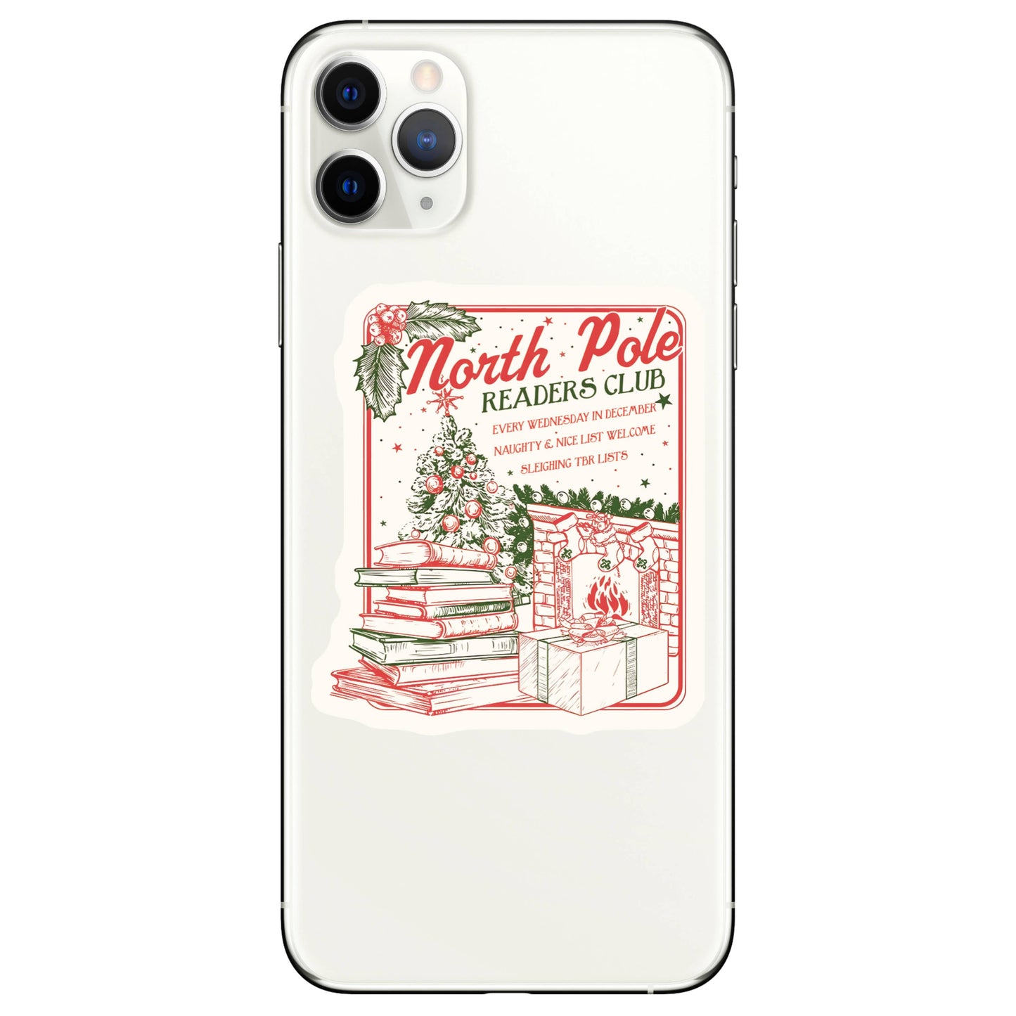 North Pole Readers Sticker