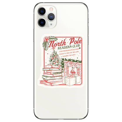 North Pole Readers Sticker